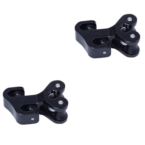 2St Zwarte Bowstring Separator Voor Compound Montagegemak 2