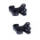 2St Zwarte Bowstring Separator Voor Compound Montagegemak 7