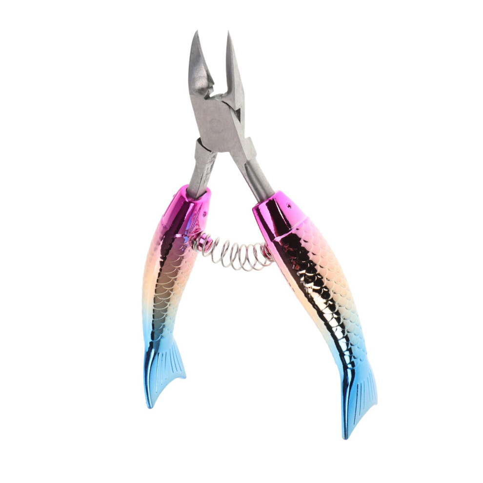 Professional Stainless Steel Cuticle Nippers with Ergonomic Precision Tips for Manicure and Pedicure