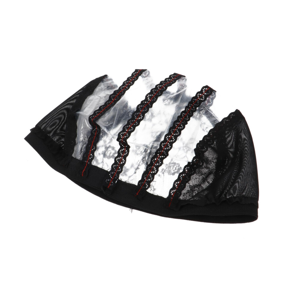 Elastic Lace Wig Cap with Breathable Mesh for Wig Making and Comfortable Secure Fit