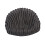2pcs Elastic Dome Cornrow Wig Cap with Combs, Breathable Crochet Design, Black, Stretchable Fit 1