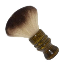 Hair Cutting Brush with Soft Bristles for Barbers, Gentle Neck Duster Compact Styling Tool