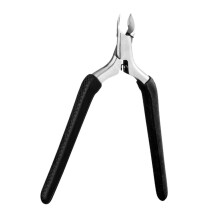 Professional Stainless Steel Cuticle Nipper for Manicure Pedicure Dead Skin Removal Black