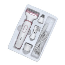 Women's Hair Removal Kit USB Rechargeable Eyebrow Trimmer Nose Hair Shaver for Travel