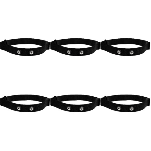 6Stk Sportlicher Brustgurt Herzfrequenzmesser Elastisches Band 1