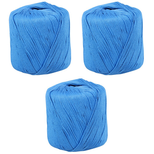 3 Baumwollseil Blau DIY Strickseil Und Langlebig 2