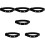 6Stk Sportlicher Brustgurt Herzfrequenzmesser Elastisches Band 10