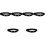 6Stk Sportlicher Brustgurt Herzfrequenzmesser Elastisches Band 6