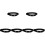 6Stk Sportlicher Brustgurt Herzfrequenzmesser Elastisches Band 5