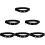 6Stk Sportlicher Brustgurt Herzfrequenzmesser Elastisches Band 9