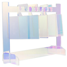 5Sets Multi Acrylic Nail Tips Display Holder Reusable Manicure Frame