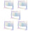 5Sets Multi Acrylic Nail Tips Display Holder Reusable Manicure Frame 10