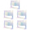 5Sets Multi Acrylic Nail Tips Display Holder Reusable Manicure Frame 8