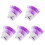 100Pièces Cadeaux Violet Avec Cordons Organza 1