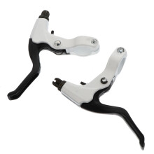 3Paare Aluminium Kinder Fahrradbremshebel Weiß Für Mountainbikes