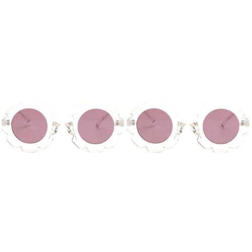 2Stk Kinderbrille Transparent Haltbar Sonnenblumen 1