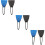 6Stk Notfall Schneeschaufel Auto Kunststoff Mini Eisschaber Set 8