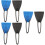 6Stk Notfall Schneeschaufel Auto Kunststoff Mini Eisschaber Set 6