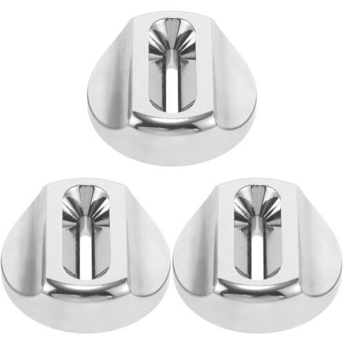 3Pièces Fente Monnaie Robuste Argentée Compatible Machine À Jeu 2