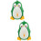 2Pièces Urinal Vert De Pingouin Avec Hauteur Réglable 6