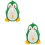 2Pièces Urinal Vert De Pingouin Avec Hauteur Réglable 5