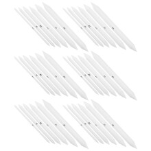 36Pièces Crayons Mélangeurs Solides Blancs Pour Croquis Ombrages