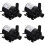 4Pièces Booster Dc 12V Noire Durable Silencieuse 4
