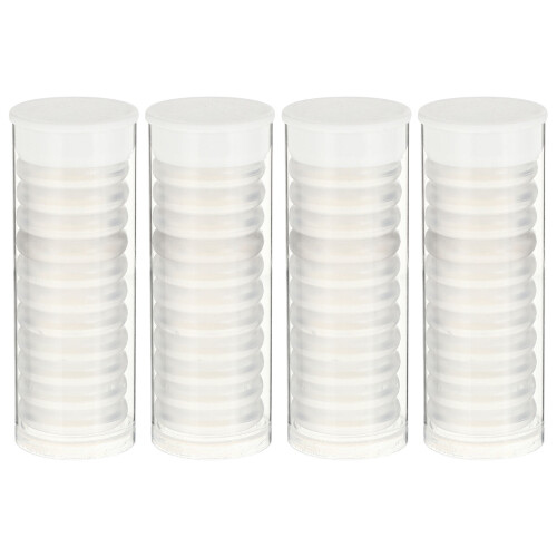 88Pièces Mini Boucles Plastique Pour