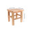 Chaise En Bois Naturel Beige, Siège Sûr Pour - 3