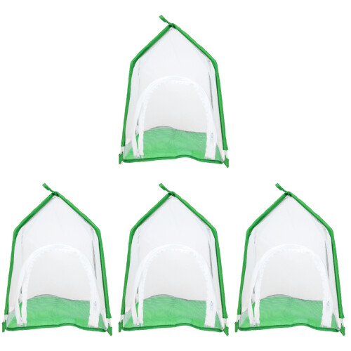 4Pièces Cage À Colorée Maillage Respirant Observation Facile 1