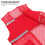 Vest For Women With Insect Protection Red Polyester 1pack 6
