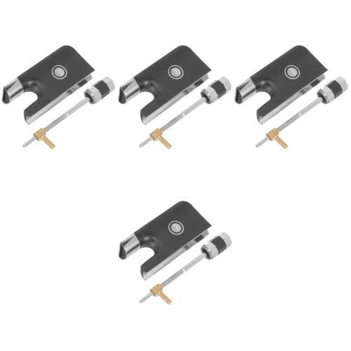4Ensembles D'archet Violon Noire Durable Avec Vis Accessoire 2