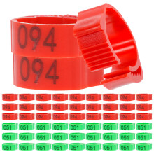 600 Pcs Chicken Leg Bands With Number For Chicken Duck Poultry