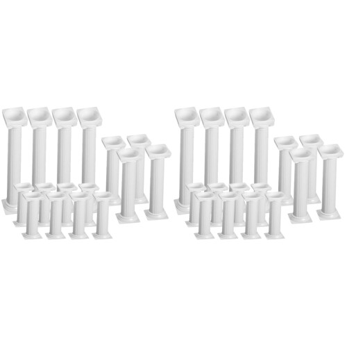 32 Pièces Colonnes Romaines Pour Gâteaux À Étages 2