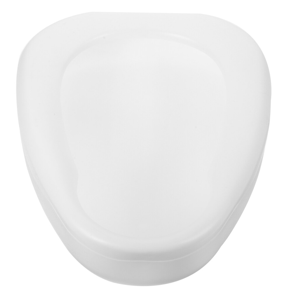 Solustre Elderly Bedpan Heavy Duty Plastic Bed Pan For Bedridden Patients