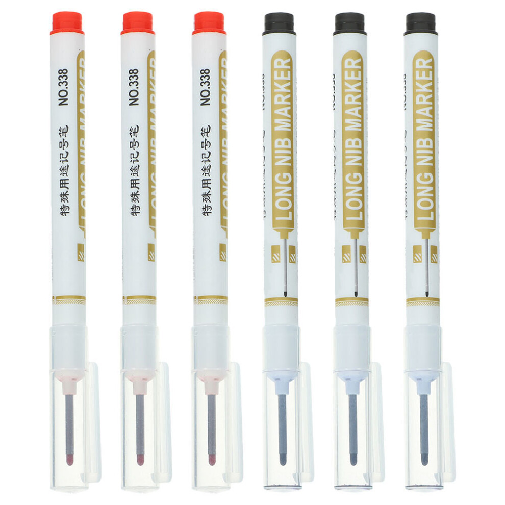 18 Pcs Precision Ink Marker Pens For Carpentry And Construction 3041055670869