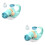 2Sets Delfijn Bubbelblazer Groen Voor Buiten, 10 Bubbelmachine 5