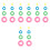 32 Pcs 4 Sizes Pompom Maker Fluff Ball DIY Craft Tool Kit 3