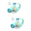 2Sets Delfijn Bubbelblazer Groen Voor Buiten, 10 Bubbelmachine 6
