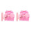 2Pièces Chat Rose Design Ange Confortable Poitrine 6