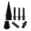 4 Sets Wood Splitter For Logs Splitting Drill Bit Firewood Tools 9