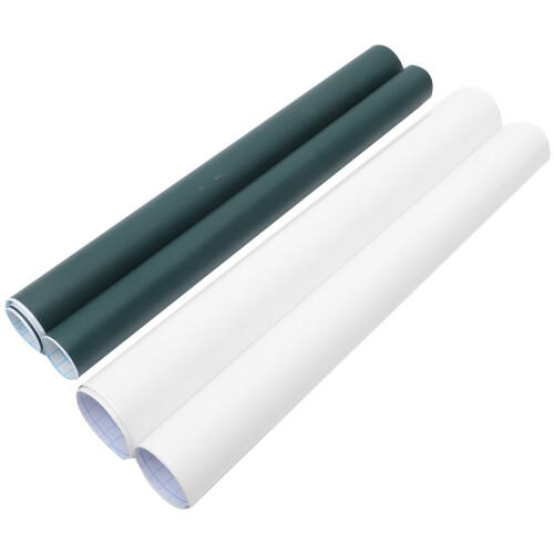 4Pcs Erasable Whiteboard Stick on Wall PVC Sheets Multicolor for Teens 1