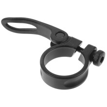 Seat Post Clamp Black Round Mechanics Maintenance 1pack