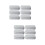 2 Pieces Candy Tin Box Rectangular Container Boxes With Lids Small 7