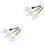 2 Pcs Egg Seperator Yoke Separator Divider Kitchen Cooking Gadget 3