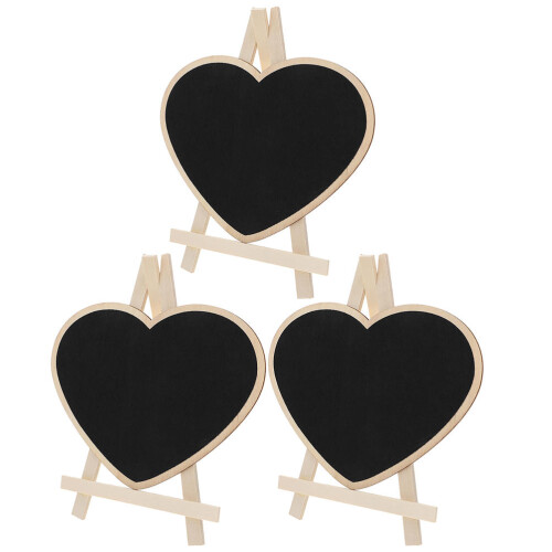 3 Count White Boards Vertical Blackboard Reusable Chalkboard Sturdy