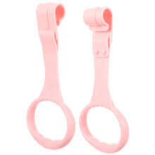 3Paare Kinderbett Griffringe Pink PP Lauflernhilfe Mit Glatten Kanten
