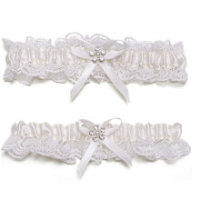 4St Lace Beenbanden Wit Bruid Duurzaam Wedding Accessoire