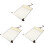 3Pcs Assorted Color Blank Calligraphy Scrolls Lightweight for Writing 2
