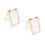 2Pcs Wooden Paper Making Frame With Screen Mesh Tool 3